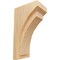 Ekena Millwork 5 1/2"W x 7 3/4"D x 14"H Jumbo Felix Wood Corbel, Red Oak CORW05X07X14FERO - alternate 1